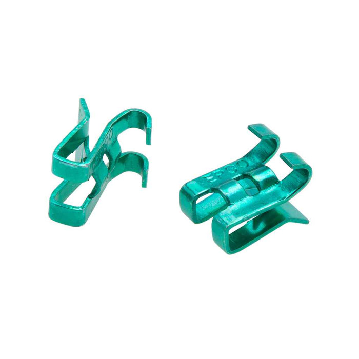 Metallics Ground Clip size 10/12/14 Green Steel Zinc