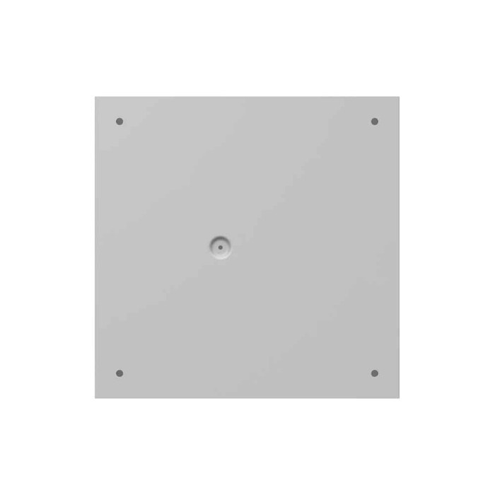 Milbank 12x6x12 Screw Cover Type 1 UL Listed Steel Knockouts ANSI 61 Gray Cover With Teardrop Slots Mounting Holes In Back