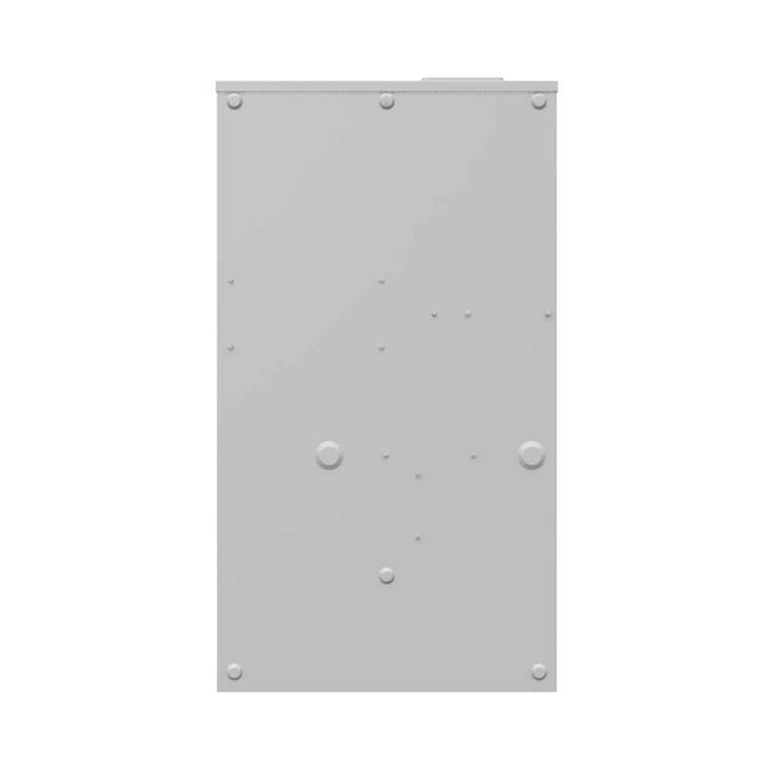 Milbank 7 Terminal Ringless Large Closing Plate Lever Bypass Side Bussed Large Enclosure