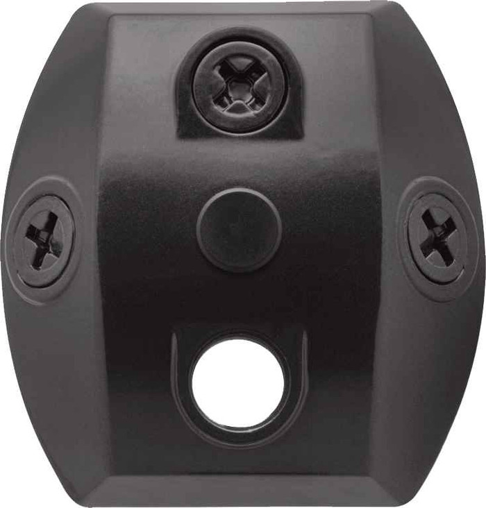 RAB OUTDOOR ACCESSORY WEATHERPROOF UNIVERSAL COVER 4 HOLE COVER BLACK
