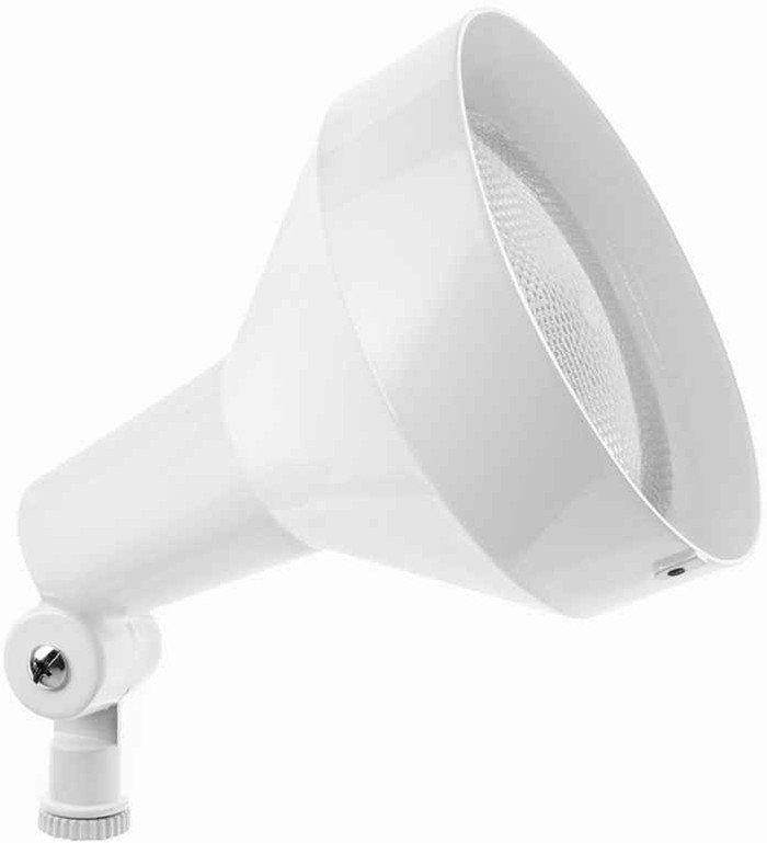 RAB LANDSCAPE FLOOD H SYSTEM BELL STYLE 150W PAR38 WHITE