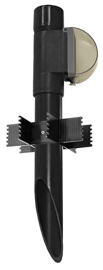 RAB LANDSCAPE TURTLE POWER POST 19 INCHES BLACK
