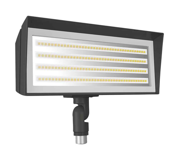 RAB FLOODLIGHTS 2615-6243 LUMENS FFLED SMALL FIELD ADJUSTABLE 5000K/4000K 120V-277V KNUCKLE MOUNT BRONZE