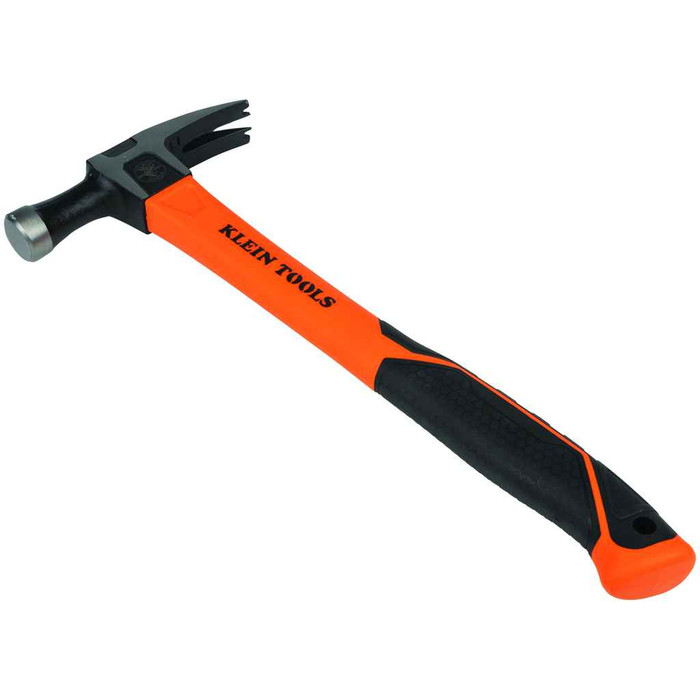 Klein Tools Straight-Claw Hammer, 18-Ounce, 15-Inch