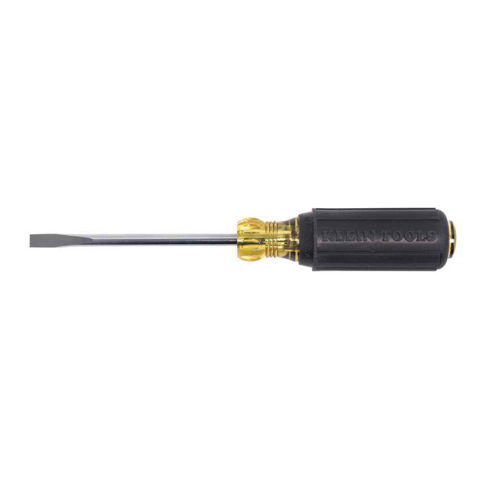 Klein Tools 1/4-Inch Cabinet Tip Screwdriver 4-Inch Shank Klein Tools 1/4-Inch Cabinet Tip Screwdriver 4-Inch Shank
