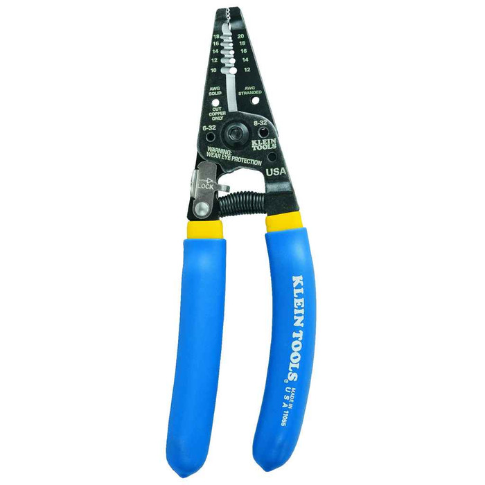 Klein Tools Solid and Stranded Copper Wire Stripper and Cutter