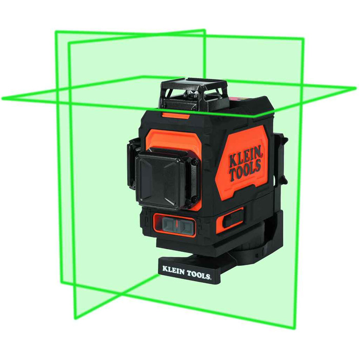 Klein Tools Rechargeable Self-Leveling Green Planar Laser Level