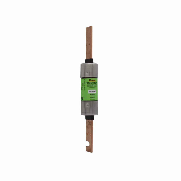 Bussmann Eaton series FRS-R fuse, 70 A, Dual, Class RK5, Non-indicating, Blade end x blade end, 10 sec at 500%, 20 kAIC at 300 Vdc,200 kAIC at 600 V,