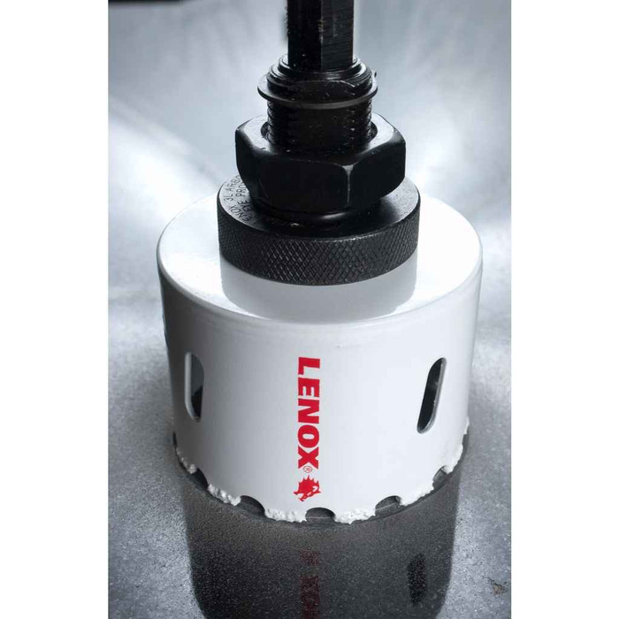 Lenox LENOX Hole Saw, Carbide Grit, 3-5/8-Inch Or 92Mm
