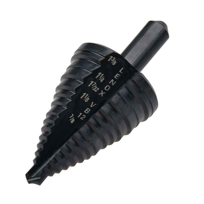 Lenox LENOX Step Drill Bit, 7/8-Inch To 1-3/8-Inch with 3/8-Inch Shank