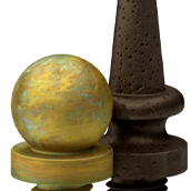 Distressed Finials