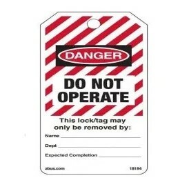 Lockout Labels