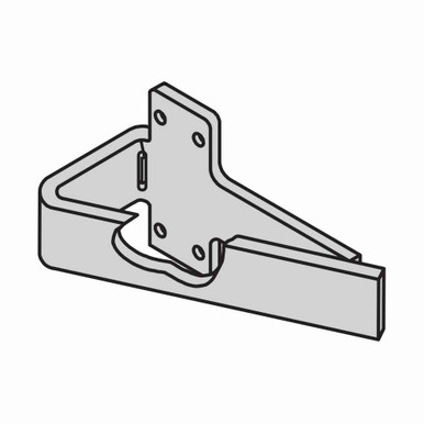 B-Line Eaton series open racks, Telco gray powder coat, 3