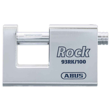 ABUS 93RK/100 Monobloc Steel Padlock KD w/o Cylinder, 19/32