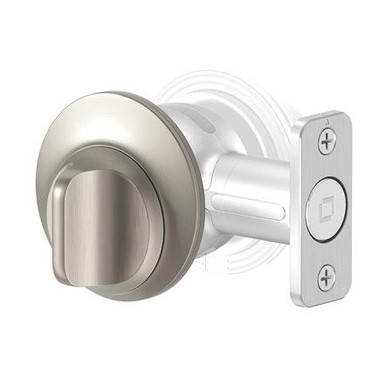 Level Lock+ Smart Lock Bluetooth Replacement Deadbolt with Apple  HomeKey/App/Key Satin Nickel C-F12U - Best Buy