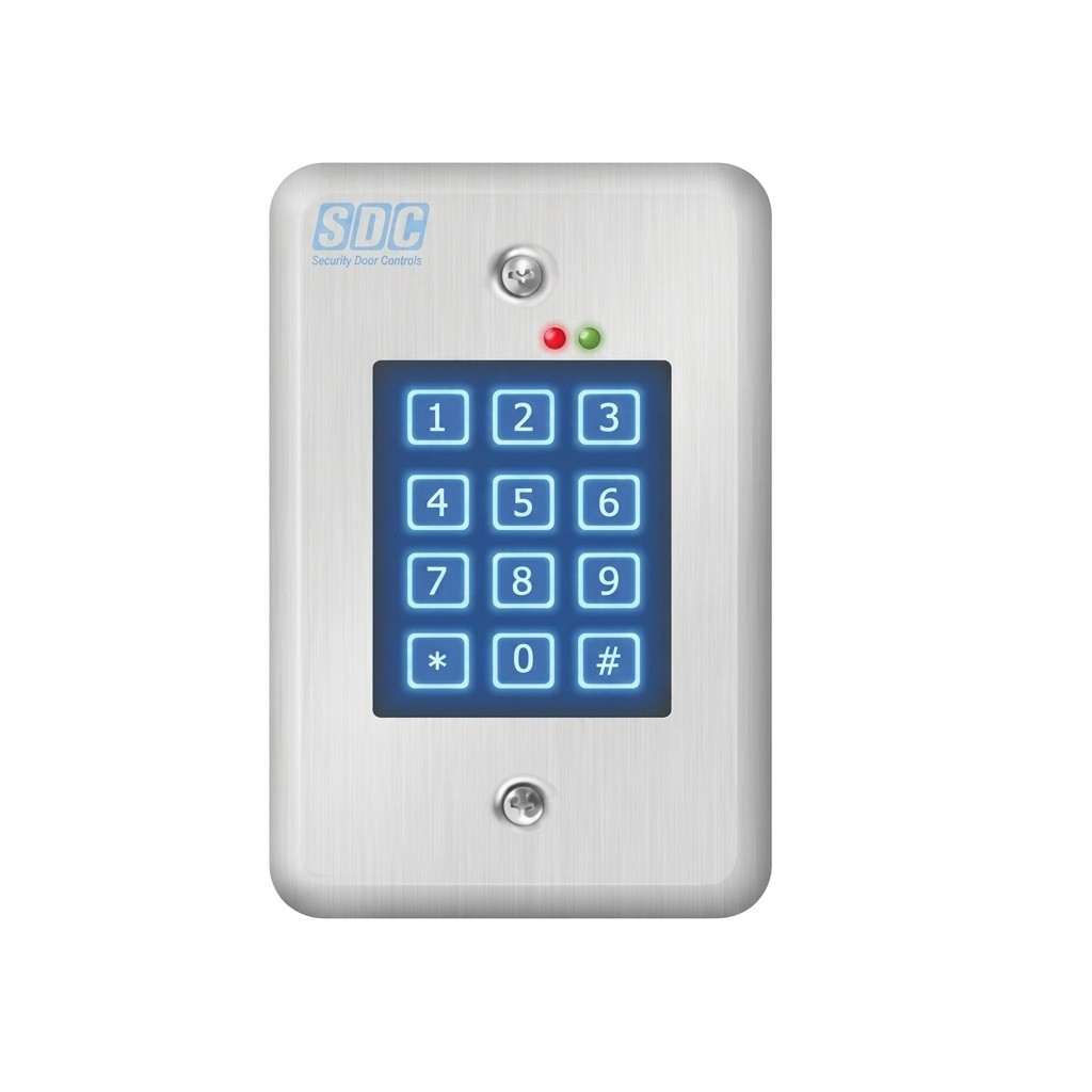 SDC 918 Series Indoor Digital Access Control Keypad with 500 User Capacity