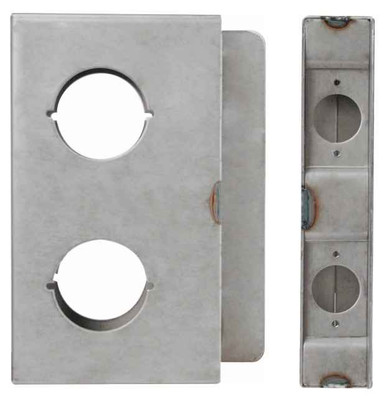 Keedex K-BXDBL234 Double Weldable Gate Box 2 3/4 Backset - Fast Free ...