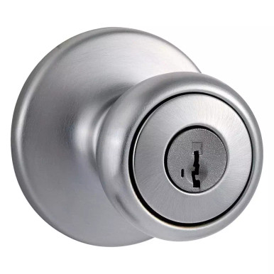 Kwikset 450P SMT Polo Storerooms Knobset Keyed Door Lock with Smarktey ...
