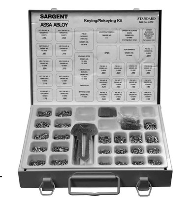 Sargent 437C Professional Keying Kit with Tools | ZenSupply