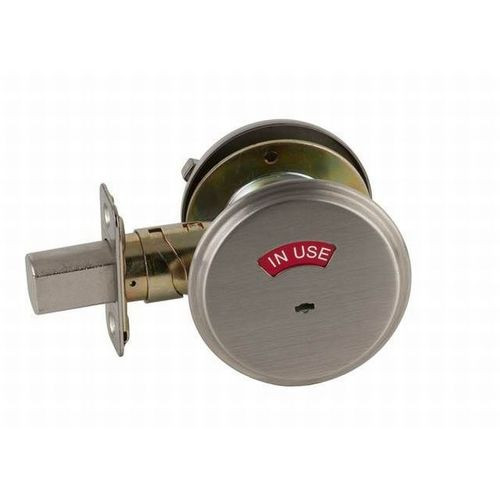 Schlage — Schlage B571 One Sided Deadbolt With Occupancy Indicator
