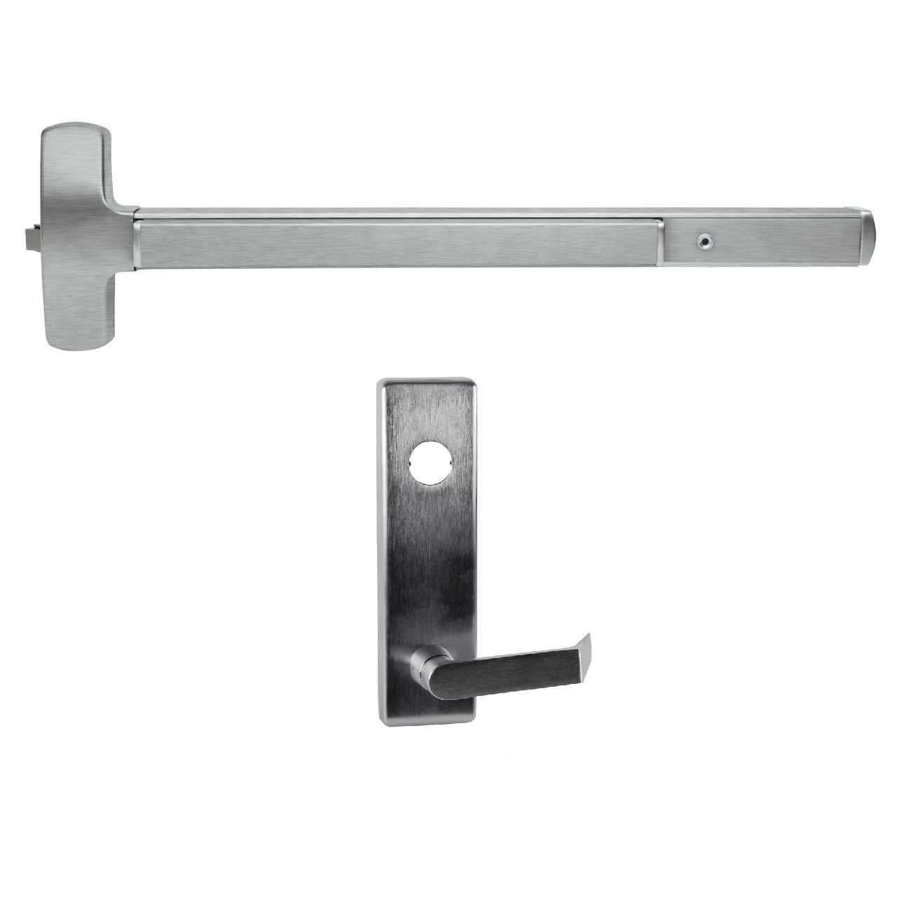 Falcon 25-R Series Rim Exit Device with Lever Trim - 36" Wide Stile Grade 1