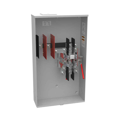 Milbank 320A Ringless Meter Socket with Lever Bypass | ZenSupply