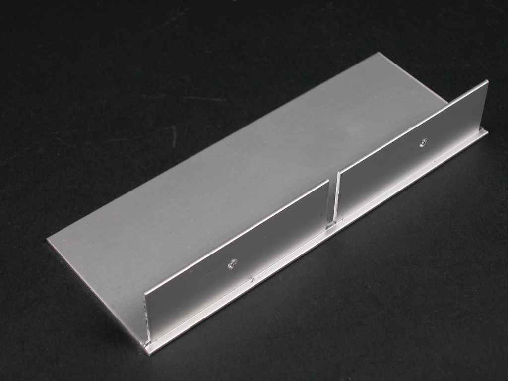 Wiremold ALA4810B Aluminum Raceway End Fitting - 6.0 in Silver Cable Management Termination