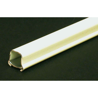 Wiremold 700 Series Steel Raceway 0.75" x 0.63" x 120.13" Ivory Surface Mount Cable Management System