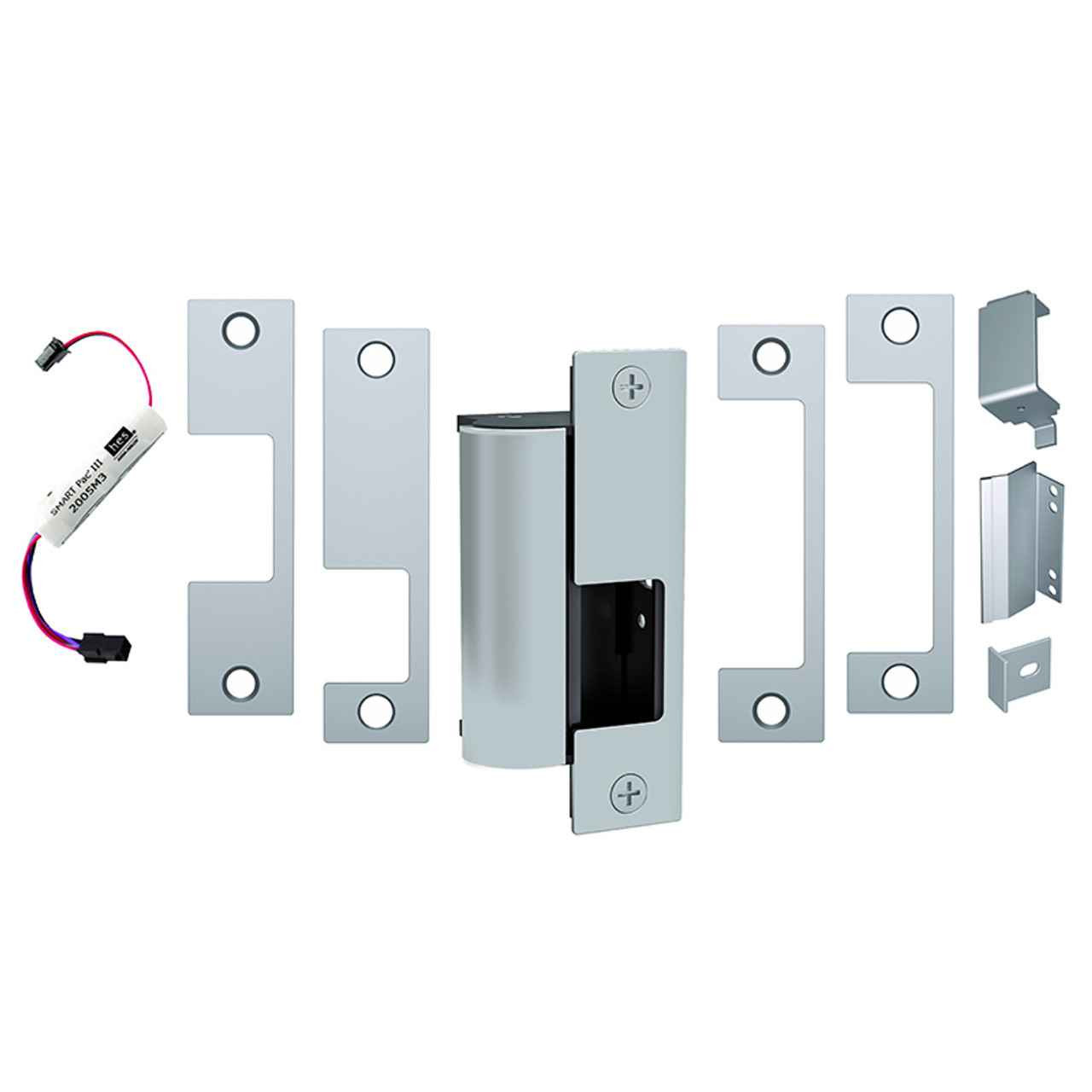 HES 1600CS - Grade 1 Dynamic Complete Low Profile Electric Strike for Latchbolt and Deadbolt Lock