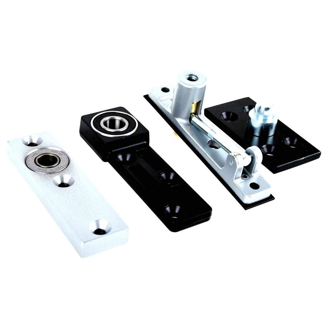Ives 7255 Center Hung Pivot Hinge Set with 500lb Capacity and Bottom Base Mount