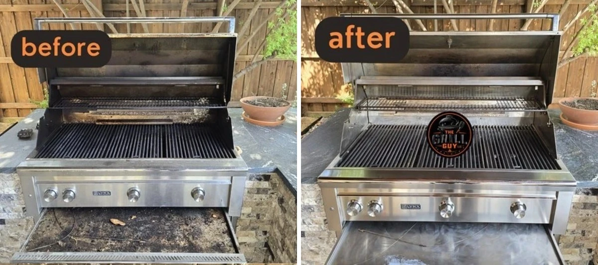 Professional Grill Cleaning in North Texas: Gas, Pellet & Outdoor Kitchens