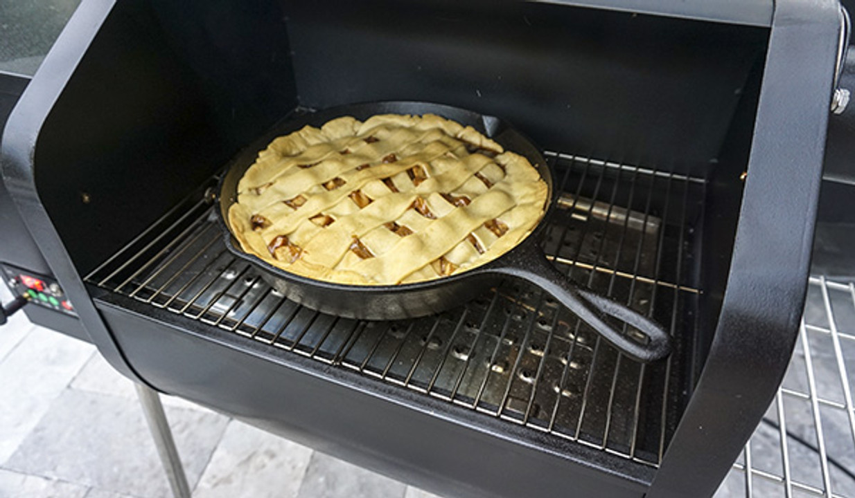 Bourbon Salted Caramel Apple Pie
