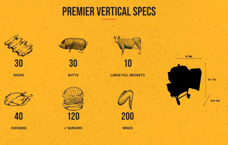 Smokin Brothers Premier Vertical Pellet Smoker