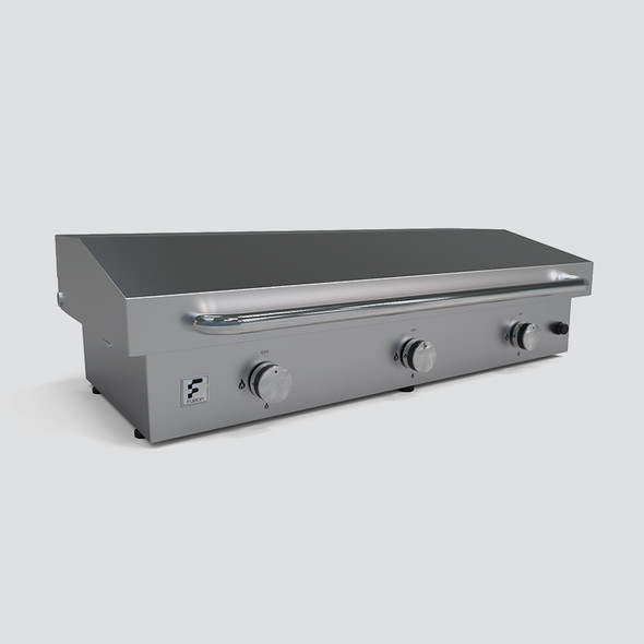 Fusion GFE105 3-Burner Gas Griddle with Lid (GFE105LK)