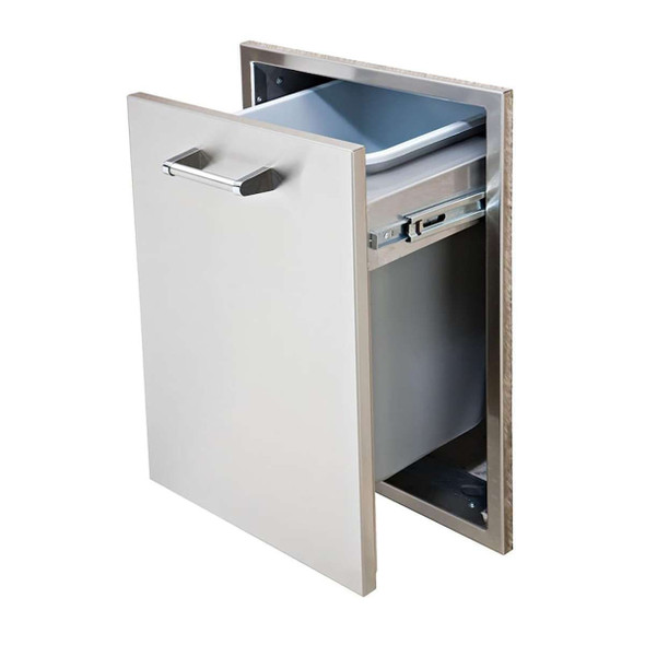 18" Delta Heat Tall Trash Drawer (Trash Can Included)-DHTD78T-B