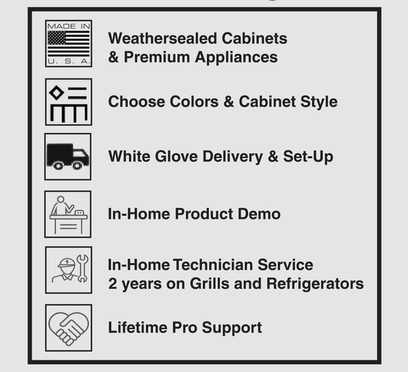 Coastal 6.3 Grill & Burner Island