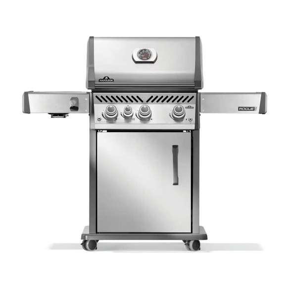 Napoleon Rogue PRO 425 3-Burner Propane Grill w/ Infrared Side Burner - RP425SIBPSS-2