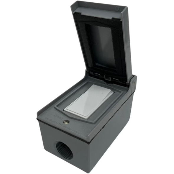 Bromic Heating Manual Single 20 AMP Switch 120 - 277V Outdoor Kit - BH3130081