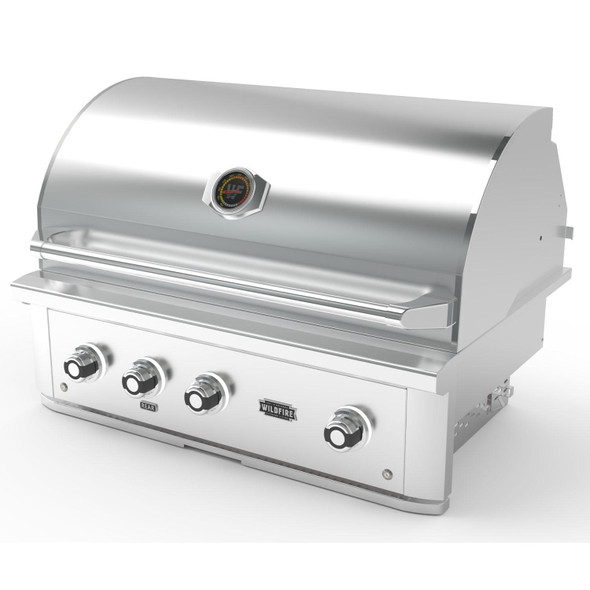 Wildfire Ranch Pro 36-in 3 Burner Built-In 304 SS Natural Gas Grill