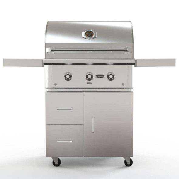 Wildfire Ranch Pro 30" 2‑Burner Built‑In Stainless Steel Gas Grill