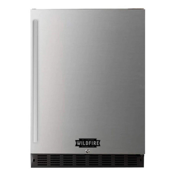 Wildfire 24" Built‑In Stainless Steel Outdoor Refrigerator