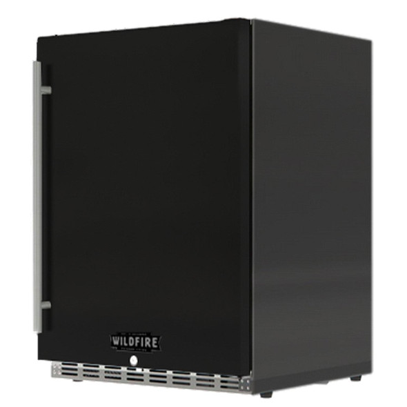 Wildfire 24" Built‑In Black Stainless Steel Refrigerator Sleeve