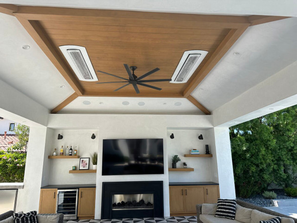 Bromic Tungsten Heater 4000w - White