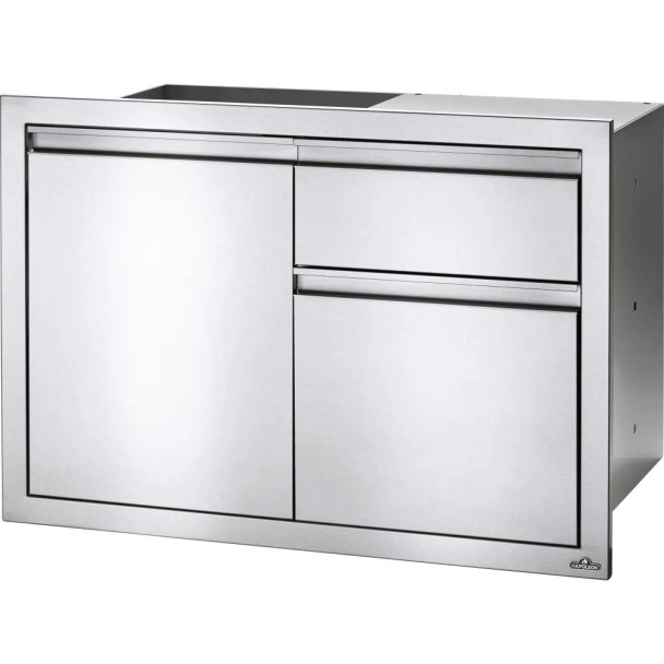 36" X 24" SINGLE DOOR & STANDARD DRAWER- BI-3624-1D2DR