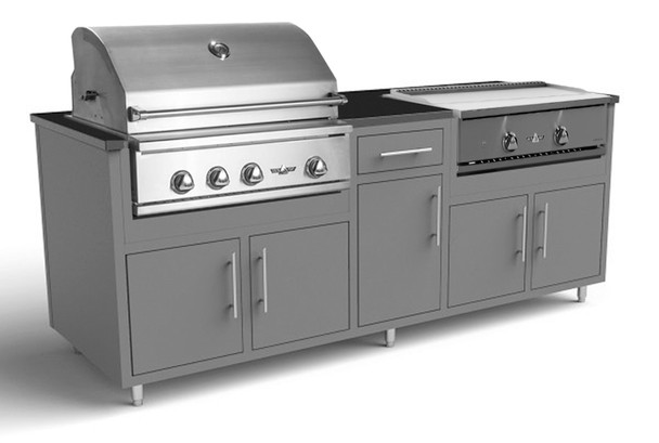 Majestic 7.4 Grill & Griddle Island