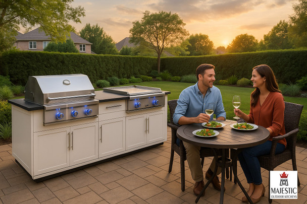 Majestic 7.4 Grill & Griddle Island