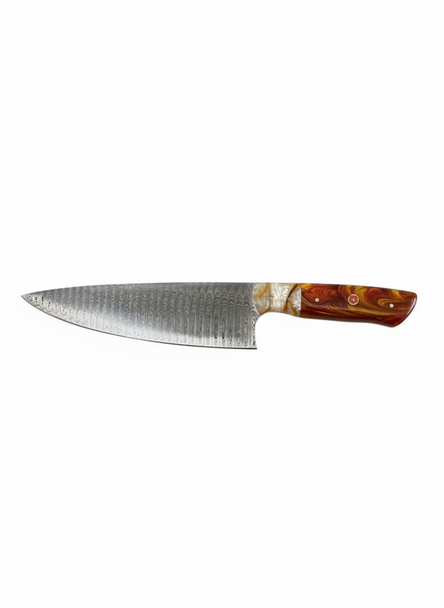 Damascus Sunfire Chef Knife Damascus Sunfire Chef Knife