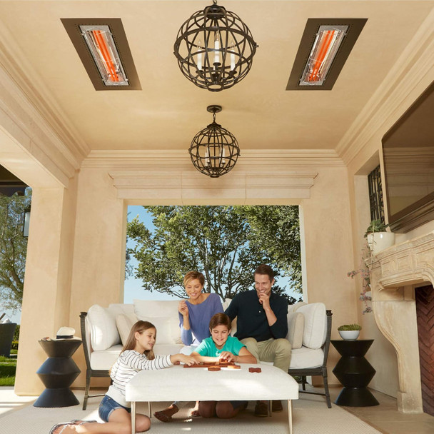 Infratech - WD6024SS - Dual Element 6000 Watt Electric Patio Heater - Stainless Steel