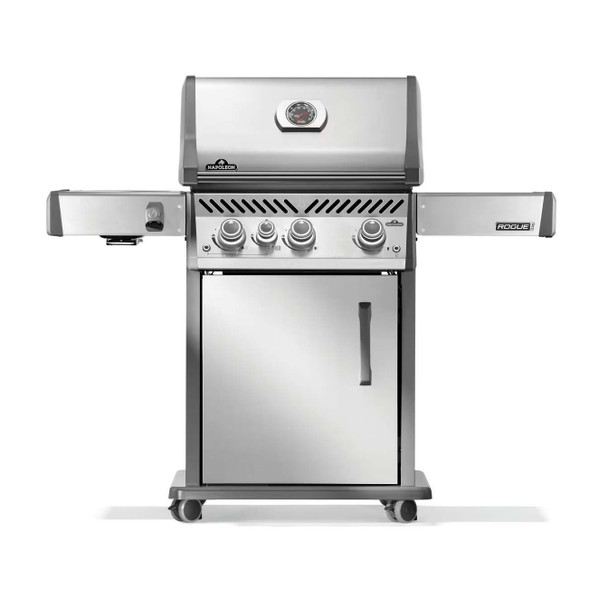 Napoleon Rogue PRO 425 3-Burner Propane Grill w/ Infrared Side Burner - RP425SIBPSS-2