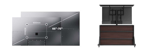 65” Weatherproof Outdoor TV Lift Cabinet